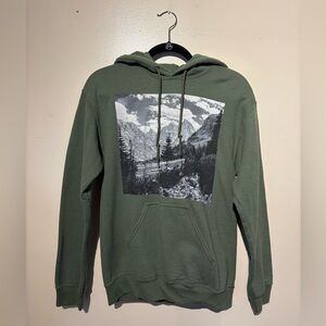 Artist Union Clothing Co. Forest Green Graphic Hoodie